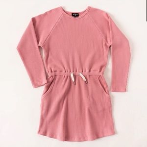 Kidpik Thermal Drop Waist Dress size S 7/8